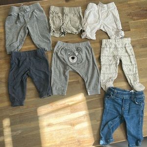 Bundle of 7 pants/short/jean